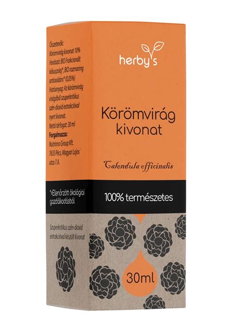 Körömvirág kivonat
