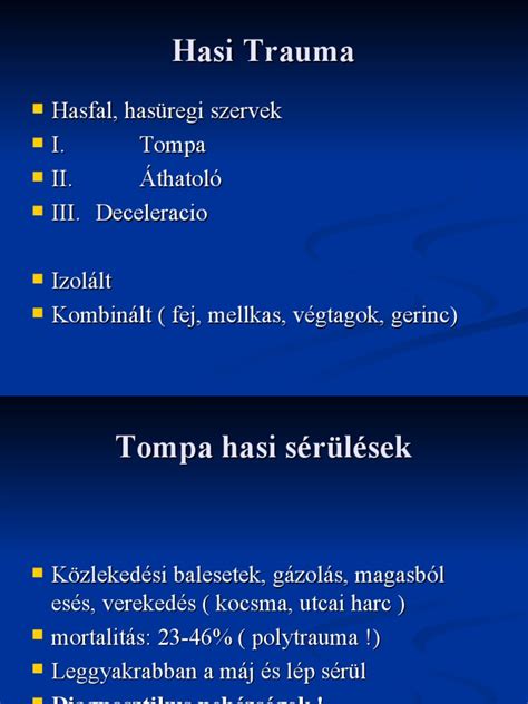 Hasi trauma terhesség alatt