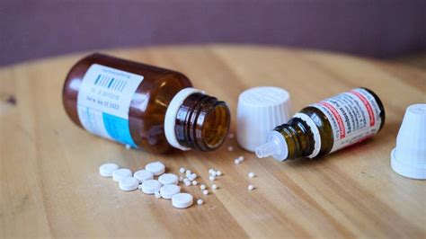 Különböző homeopátiás szerek