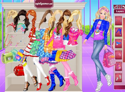 Barbie öltöztetős játékok