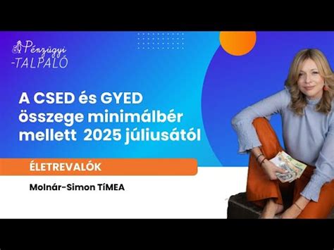 GYED összege és minimálbér összefüggése