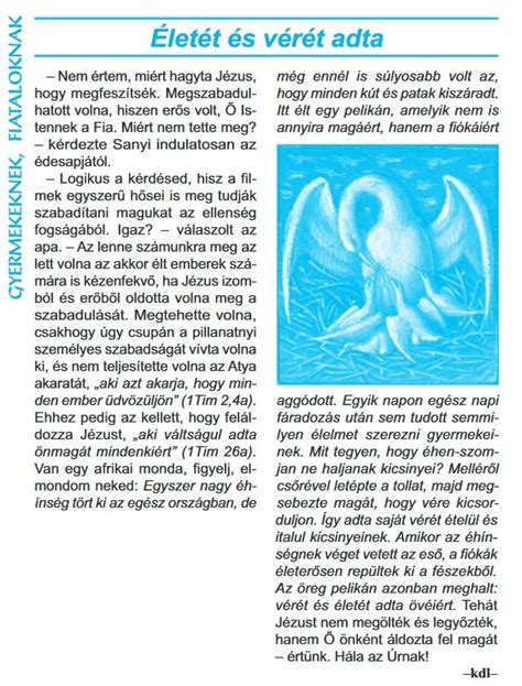 Pelikán eteti fiókáit
