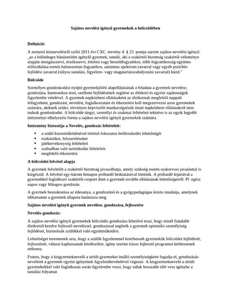 Gyermekek alkotó tevékenysége a bölcsődében