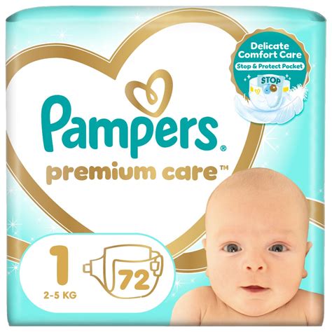 Pampers Premium Care pelenka mérettáblázat