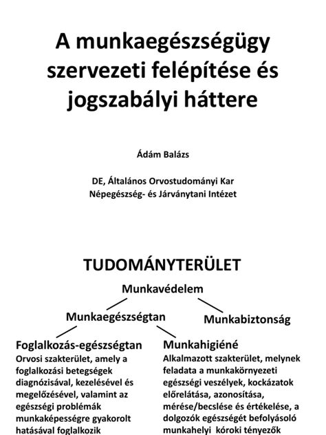 A védőnői tevékenység jogi szabályozása és szervezeti felépítése