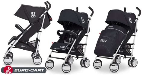 EURO-CART EZZO babakocsi világosszürke színben