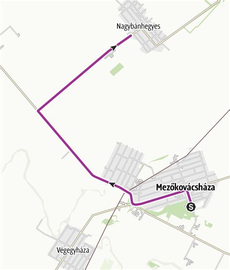 Mezőkovácsháza térképe
