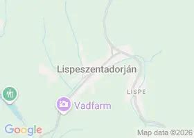 Lispeszentadorján térképe