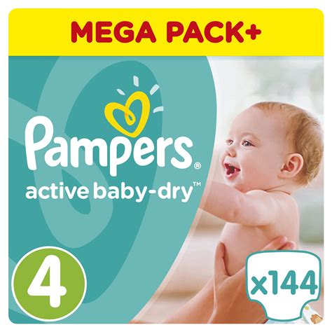 Pampers Active Baby Dry 4 méretű pelenka felépítése és rétegei