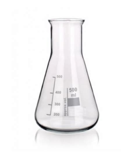 Erlenmeyer lombik különböző méretben