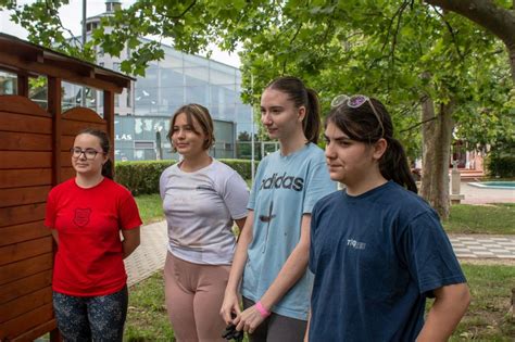 Fiatalok az Express táborban Balatonföldváron