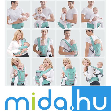 Ergonomikus kenguru tartás