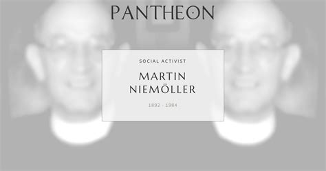 Martin Niemöller portréja