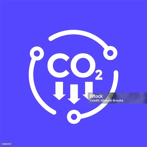 CO2 semleges gyártás ikon