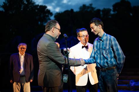 Babák Mihály beszél a díjátadón