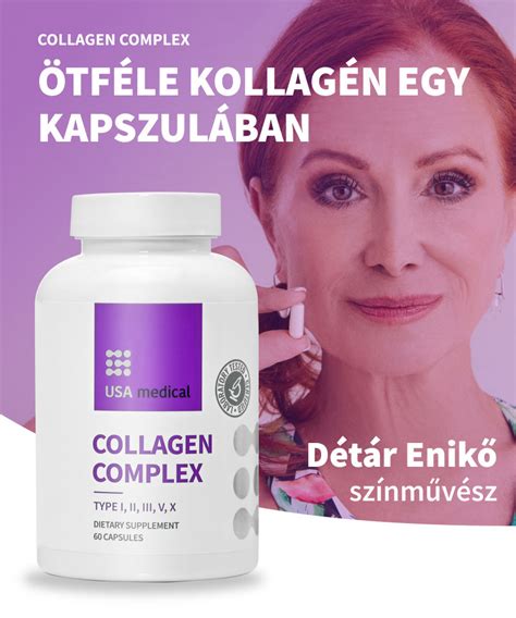 Különböző kollagén típusok és forrásaik