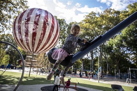 Térkép a Városligeti Nagyjátszótér életkori zónáiról