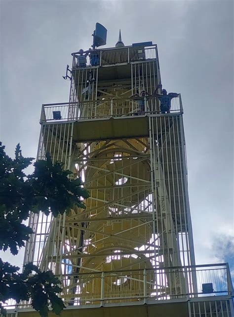 A sástói kilátó panorámája