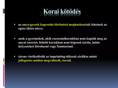 A korai anyai munkavállalás hatásai