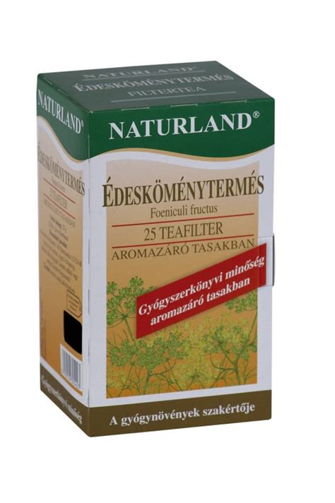 HiPP édeskömény tea csomagolása és összetevői