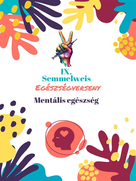 Mentális egészség támogató infografika