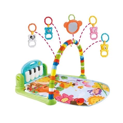 Levehető zongora panel a játszószőnyegen