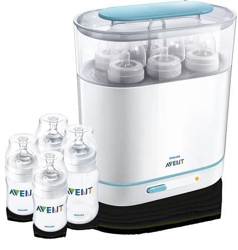 Philips Avent 3 az 1-ben elektromos gőzsterilizáló működés közben