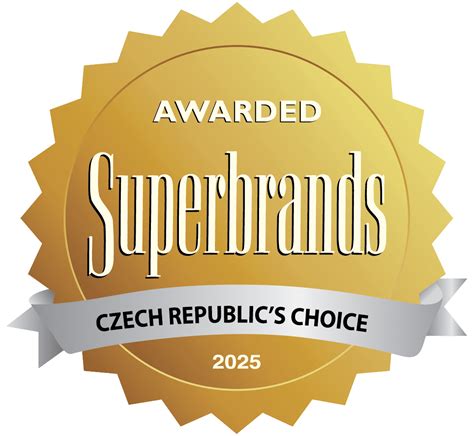 Superbrands logó és egyéb elismerések emblémái