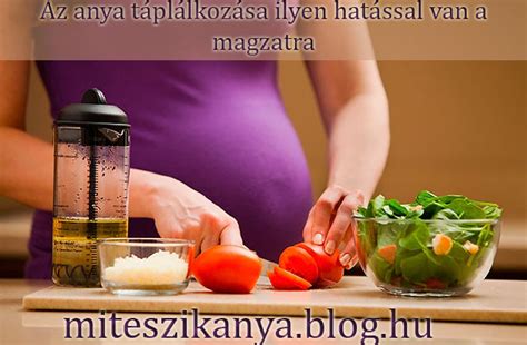 Tápanyagok a terhesség alatt