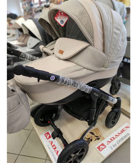 Adamex Barletta multifunkciós babakocsi méretek táblázata