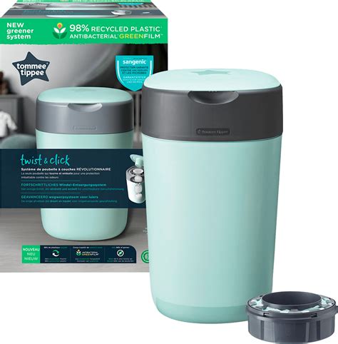 Tommee Tippee Twist&Click Sangenic TEC pelenkatároló kuka működése