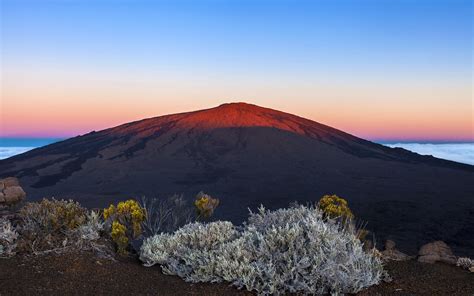 A Piton de la Fournaise vulkán