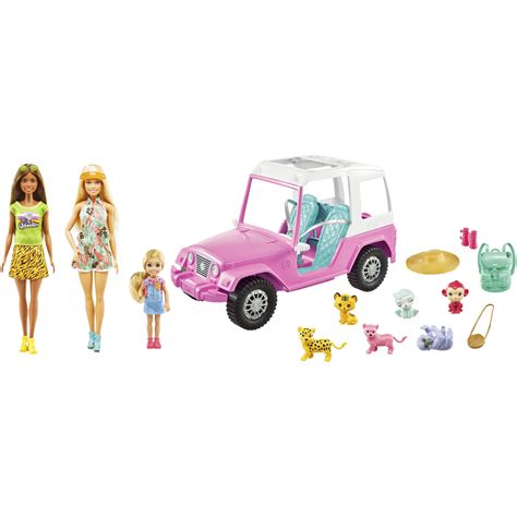 Különböző típusú Barbie babák és kiegészítők