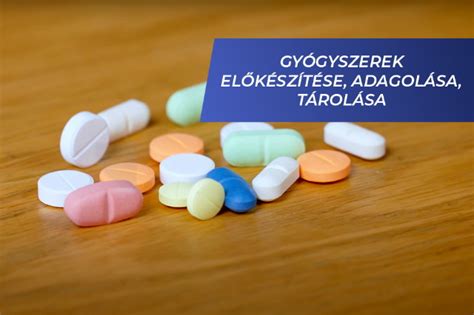 Gyógyszeradagolás illusztráció