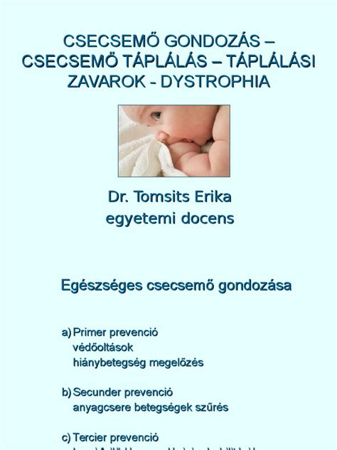 Csecsemő gondozás infographic