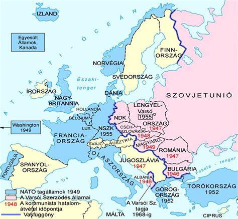 Európa geopolitikai térképe a hidegháború után