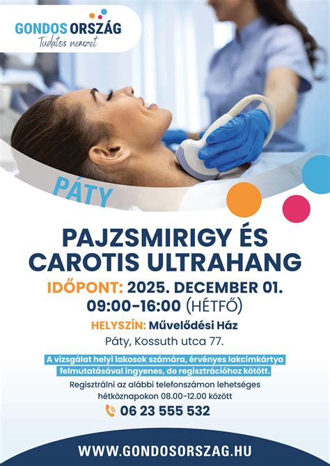 Ultrahang vizsgálat bemutatása