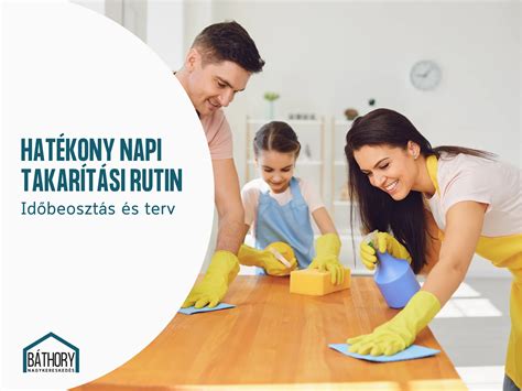 Napi takarítási rutinok kialakítása