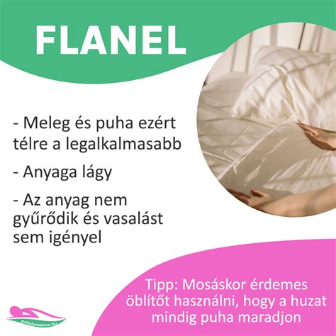 A pamut és flanel rétegek szerkezeti ábrája