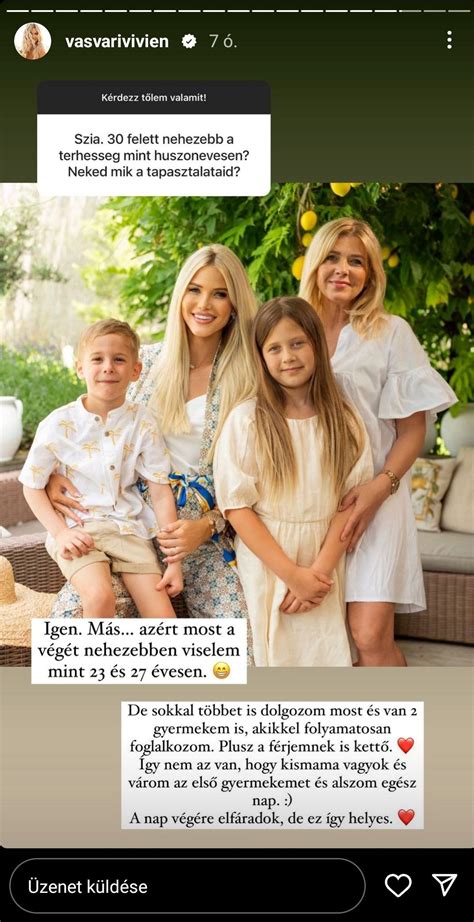 Vasvári Vivien családja a nyaraláson