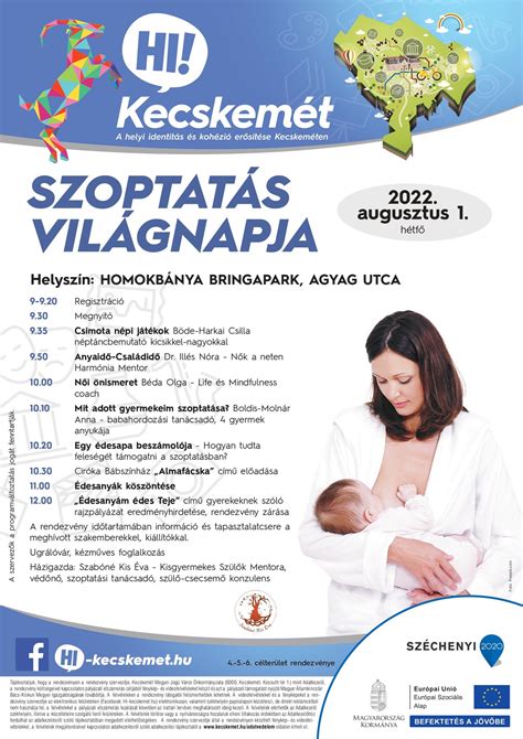 A szoptatás világnapja logója