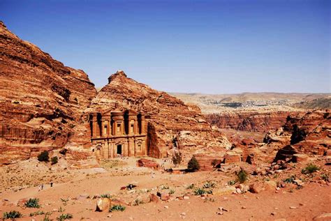 Petra, Jordánia madártávlatból