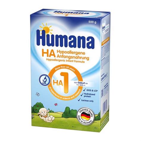 Humana HA 2 tápszer csomagolása