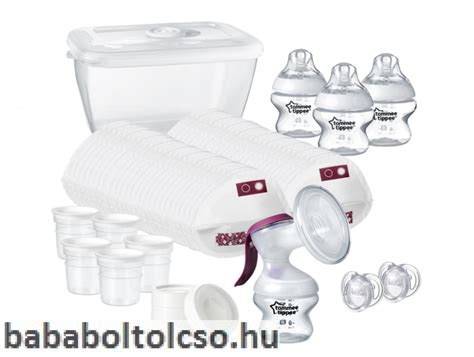 Tommee Tippee anyatejes kezdőszett tartalma
