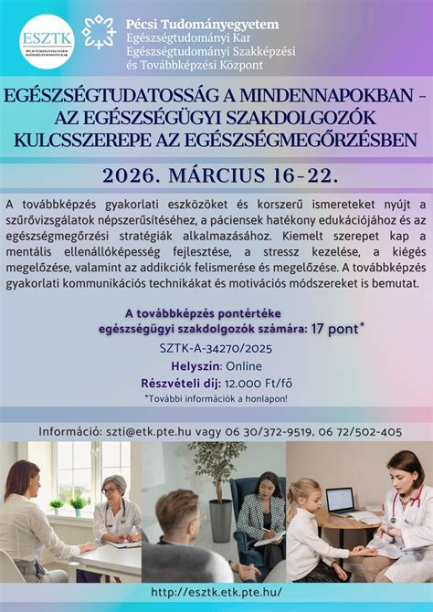 Védőnők egy továbbképzési előadáson