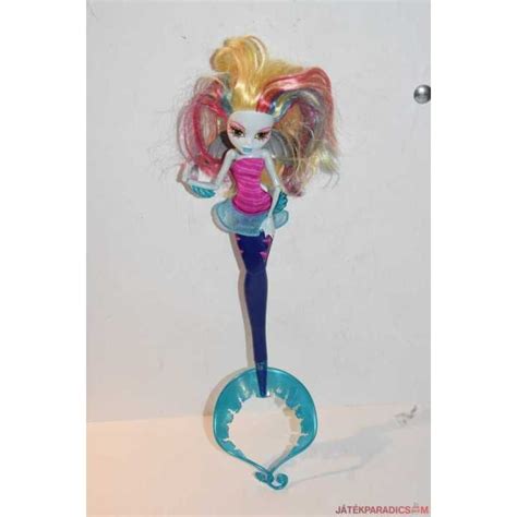 Monster High Lagoona Blue sellő baba világító uszonnyal