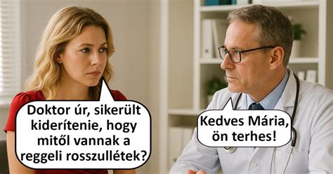 Empatikus orvos beszélget terhes nővel