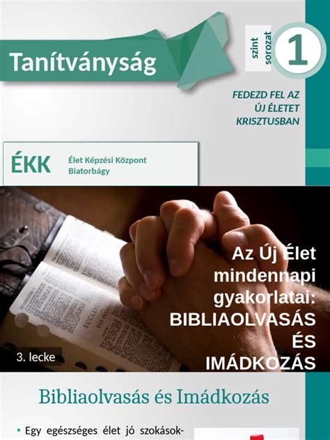 Bibliaolvasás és meditáció