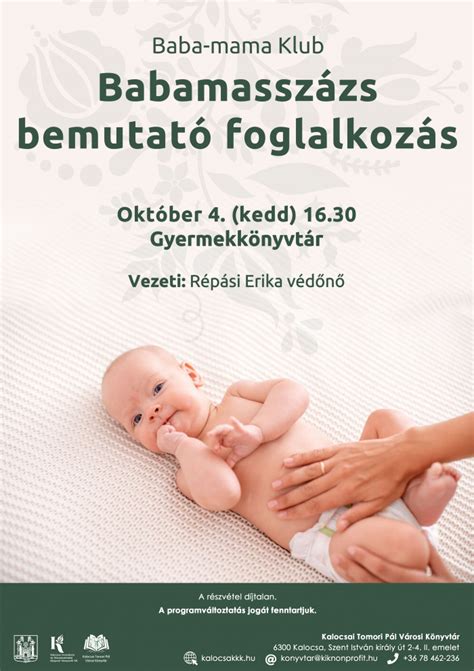 Babamasszázs technikák illusztrációja