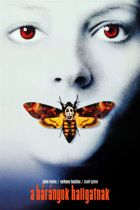 A Bárányok hallgatnak filmplakátja Clarice Starlinggal